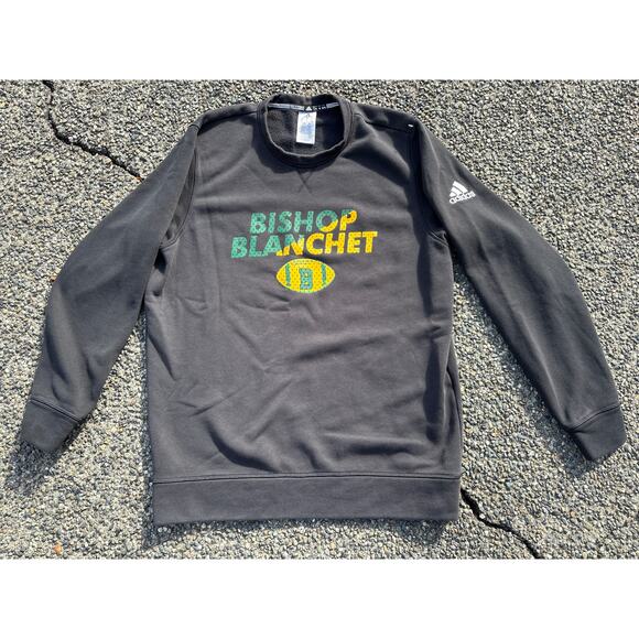 Adidas crewneck sweatshirt Bishop Blanchett collegiate college uni sportswear - Picture 1 of 4